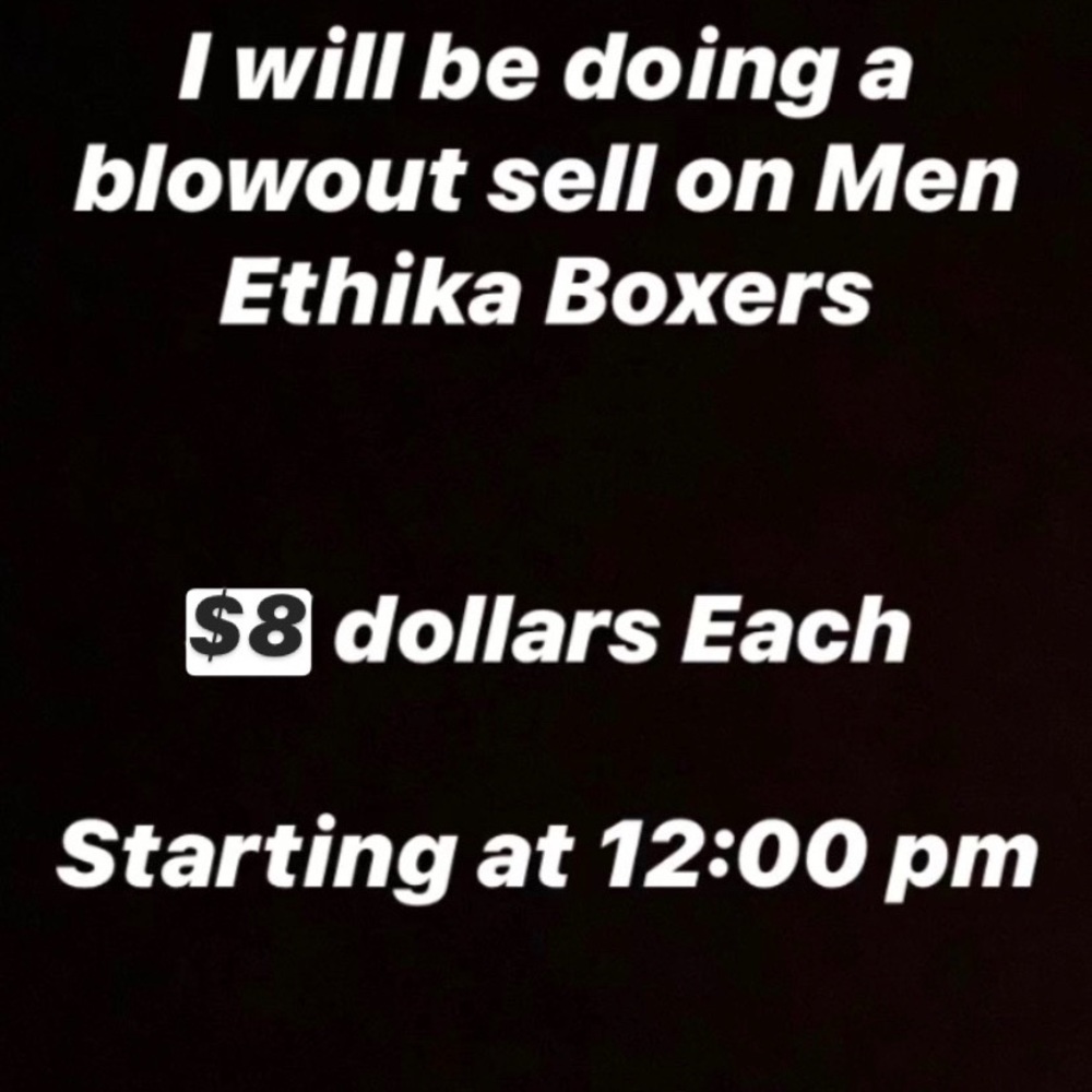 Men ETHIKA BOXER